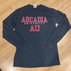 Arcadia Univeristy long sleeve T-shirt size S